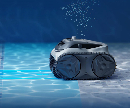 Robot i odkurzacz basenowy Bublue C10P-GR-EU